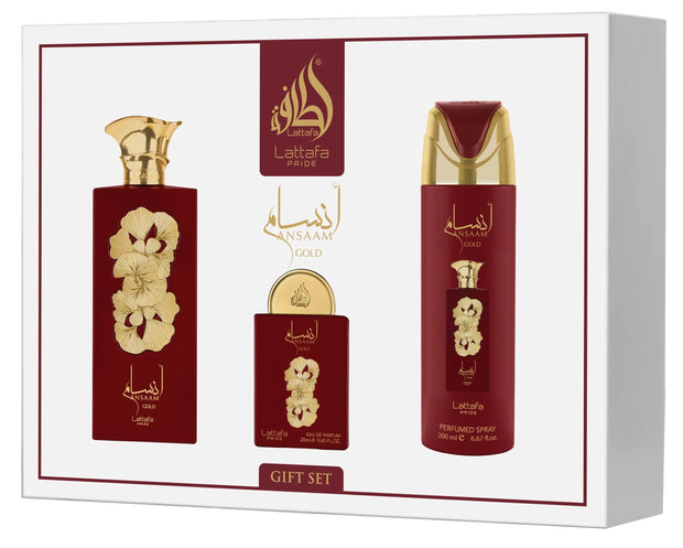 Ansaam Gold – Eau de Parfum 3 Pièces -